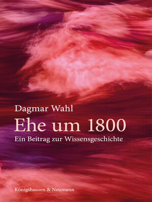 cover image of Ehe um 1800